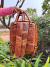 Real Crunch Leather Backpack Bags Hot Sale Laptop Bag Backpack School Bag Notebooks