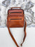 Crunch Leather Travel Shoulder Bag Trendy Fashion Men's Messenger Bag Designer Small Cross body Bag