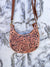 Hand Tooled Carving Leather Handbag Sling Bag Gypsy Boho Shoulder Western Bags