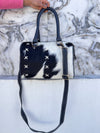Cowhide Fur Leather Sling Bags High Quality Fashion Cross Body Messenger Shoulder Bag
