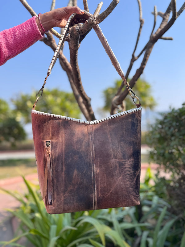 Cowhide Fur Leather Tote Bag Real Leather Designer Shoulder Bags for Women's Multi Use