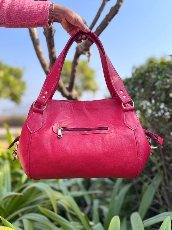 Genuine Leather Tote Bag Stylish Purse Real Leather Designer Big Size Bags for Women's