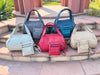 Combo Of Two Genuine Leather Tote Bag & Sling Bag