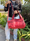 Combo Of Two Genuine Leather Tote Bag & Sling Bag
