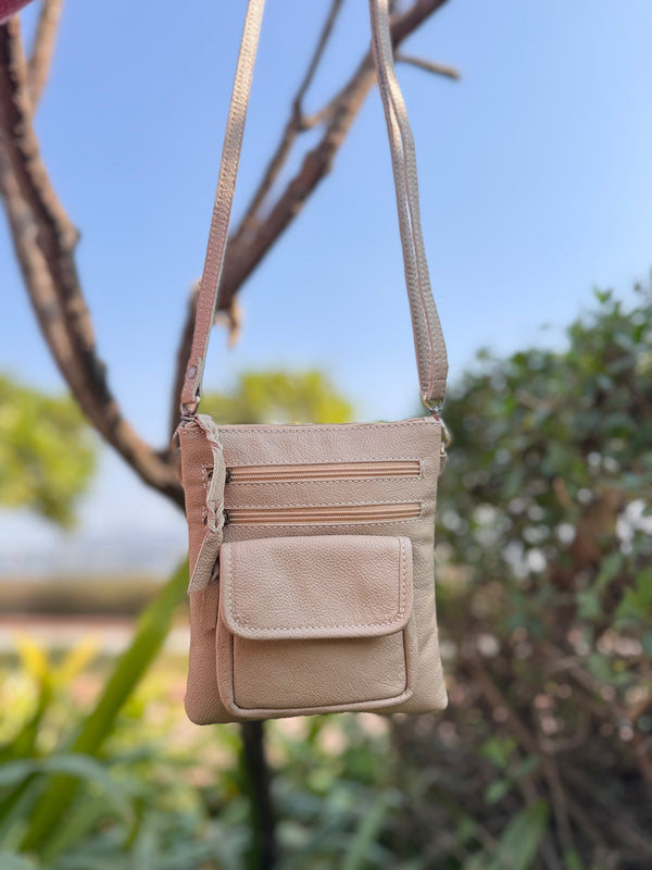 Real Leather Handmade Sling Bag Stylish Collection Cross Body Multi Uses Designer Bags For Women