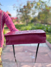 Hand Tooled Carving Leather Fringe Tote Bag High Quality Big Size Bag for Women's Use