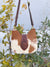 Hand Tooled Leather Sling Bag Gypsy Boho Cowhide Fur leather Handmade Handbag