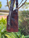 Cowhide Fur Leather Hair on Hide Shoulder Bag Stylish Trending Travel Handbag