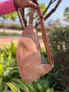 l Cowhide Fur Leather Shoulder Bag Stylish Trending Travel Handbag Hair On Hide Fur Easy to Carry Money Belt