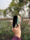 Hand Tooled Carving Clutch Stylish Genuine Leather Hair On Hide Fur Clutch