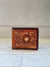 Men's Wallet Hand Tooled Leather Long Zipper Fashionable Cash Holder Gift for Him
