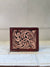 Men's Wallet Hand Tooled Leather Dark Brown Colour Cash Holder Gift for Him