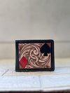 Men's Wallet Hand Tooled Leather Fashionable Brown Colour Cash Holder Gift for Him