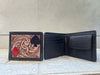 Men's Wallet Hand Tooled Leather Fashionable Brown Colour Cash Holder Gift for Him