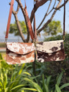 Real Cowhide Leather Hair on Hide Fur Handbag Sling Shopping Bag For Women