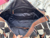 Real Cowhide Leather Luggage BagsHandmade Bag Unisex Travel Bag Big Size Bag