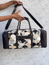 Genuine Leather Hair On Hide Luggage Bags Unique Designer Handmade Bag Unisex Travel Duffel Bag