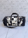 High Quality Cowhide Leather Luggage Bags Handmade Bag Unisex TravelDuffel Bag