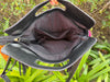 Hand Tooled Fringe Handbag Jacquard Leather Sling Bohemian Aztec Saddle Blanket Bags