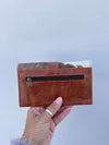 Cowhide Fur Leather Clutch Purse Pouch Wallet Hair on Hide Fur Leather Wallet Gift for Women's