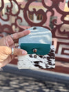 Hair on Hide Leather Coin Purse Designer Wallet Card Holders Genuine Cowhide Leather Mini Pouch
