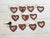 Hand Tooled Leather Key rings Handcrafted Stylish Cowhide Leather Unique Pattern Key chai
