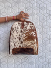 Genuine Leather Handmade Hair On Hide Leather Backpack RucksackBackpack Wholesale Bulk Product