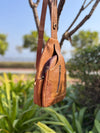Handmade Shoulder Travel Bag Stylish Unisex Genuine Leather Handbag Multi Uses Money Bag
