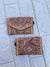 Hand Tooled Carving Small Size Coin Purse Western Leather Purse for Unisex
