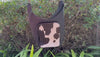 Cowhide Fur Leather Handbag Gypsy Boho Vintage Handmade Western Style Shoulder Bag