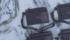 Genuine Leather Coin Purse Boot Stitch Wallet Purse SmallWristlet Unisex Coin Purse