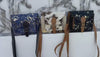 Western Metallic Fur Leather Stylish Handbag Hair On Hide Fur Bohemian Women's Sling Bag
