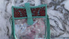 Hand Tooled Carving Leather Transparent Clear Bag for Women's Multi Use